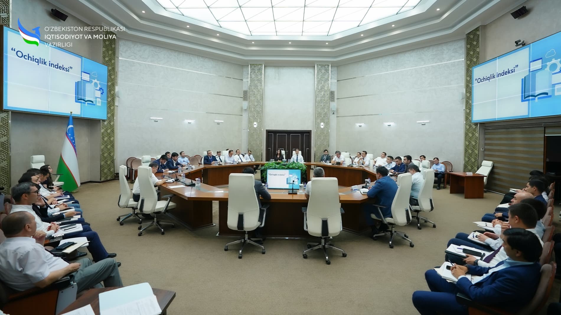 “Ochiqlik indeksi” va budjet ochiqligiga oid ma’lumotlar bilan ishlash bo‘yicha amaliy o‘quv seminari o‘tkazildi